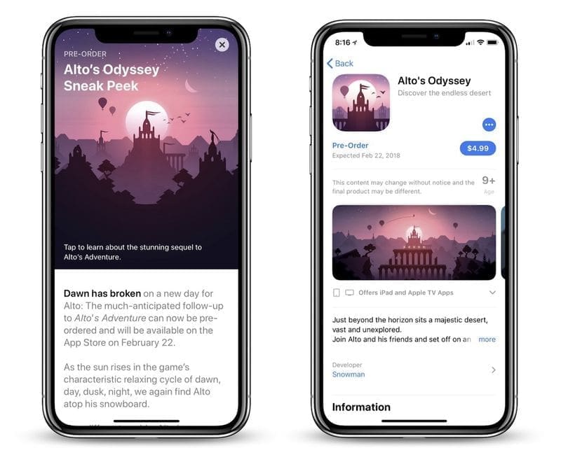 Best App Design Inspiration Examples  - Alto's Odyssey